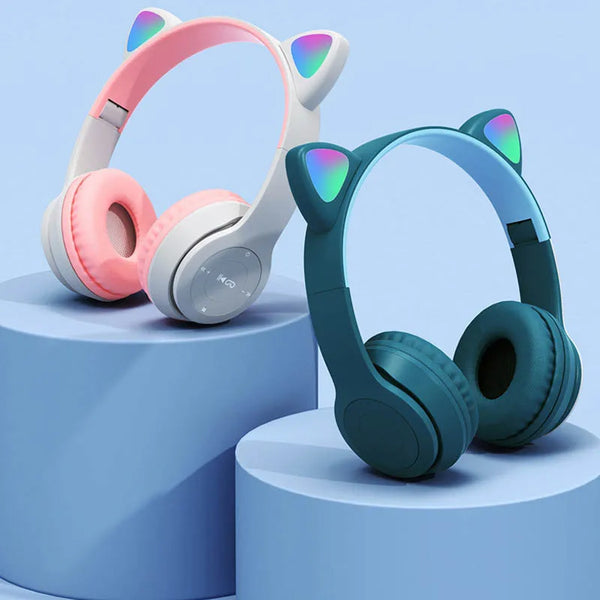 I-Accessories: Charming Kitty Bluetooth Headphones